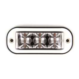 Redtronic BX31AC/WH R65 3-LED Directional Warning Module - Amber PN: BX31AC/WH